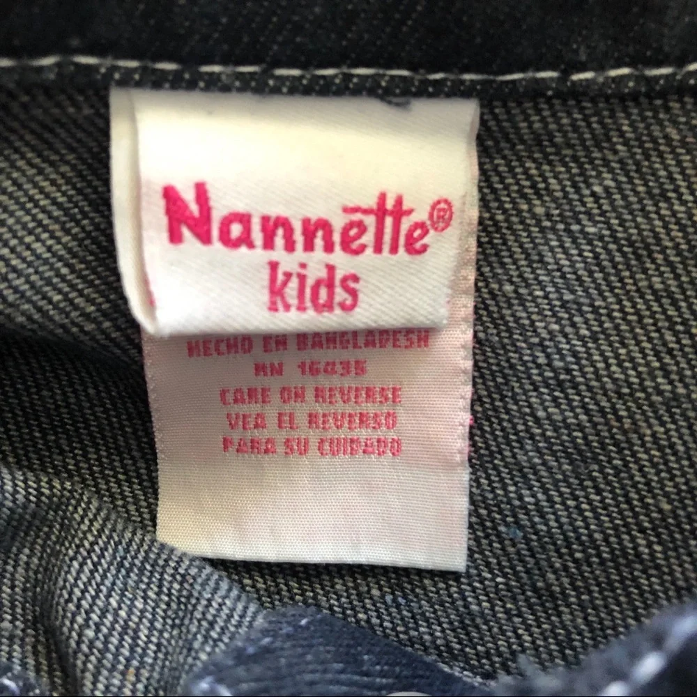 Nanette Lepore Kids Embroidered Jean Jacket